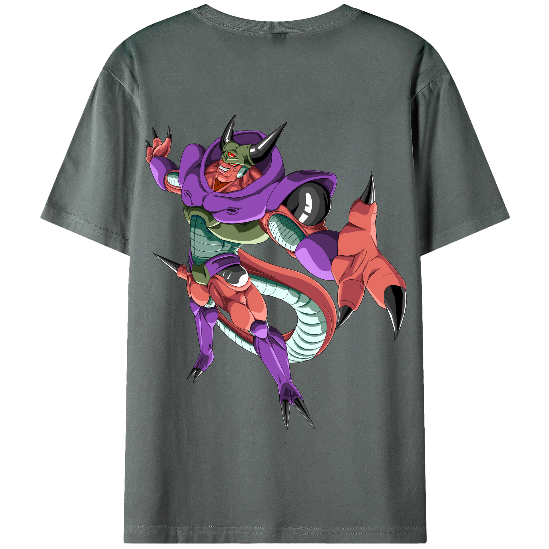 （画像用） ドラゴンボール ジャネンバ DRAGON BALL Janemba 綿100％半袖Tシャツ（背面プリント）